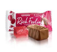 Цукерки глазуровані "Річ Філінг" з ароматом вишні