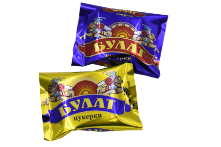 Цукерки глазуровані "Булат"