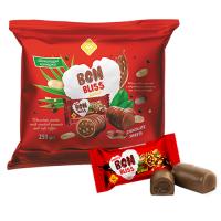 Цукерки глазуровані "BON BLISS" арахіс, 250г