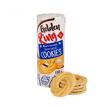 Sugar biscuits Golden ring 130 g
