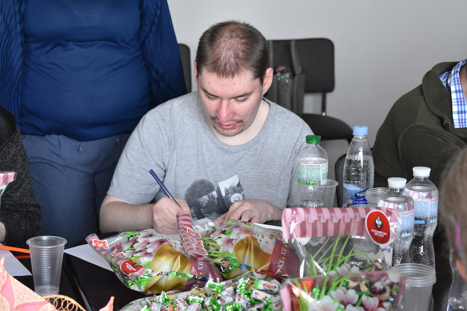 Напередодні Великодніх свят до нас завітали вихованці Благодійний фонд "Карітас-Житомир"