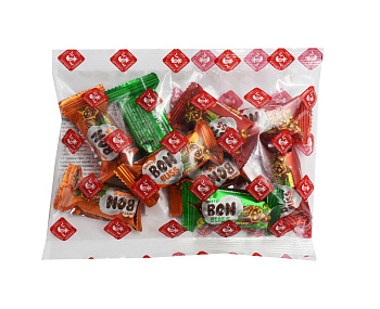 Цукерки глазуровані "BON BLISS" асорті,180г