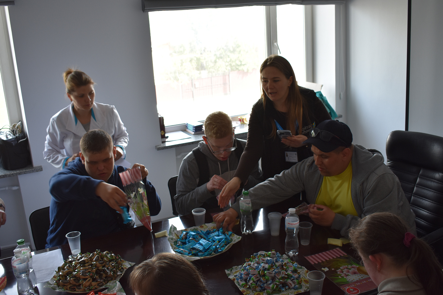 Напередодні Великодніх свят до нас завітали вихованці Благодійний фонд "Карітас-Житомир"