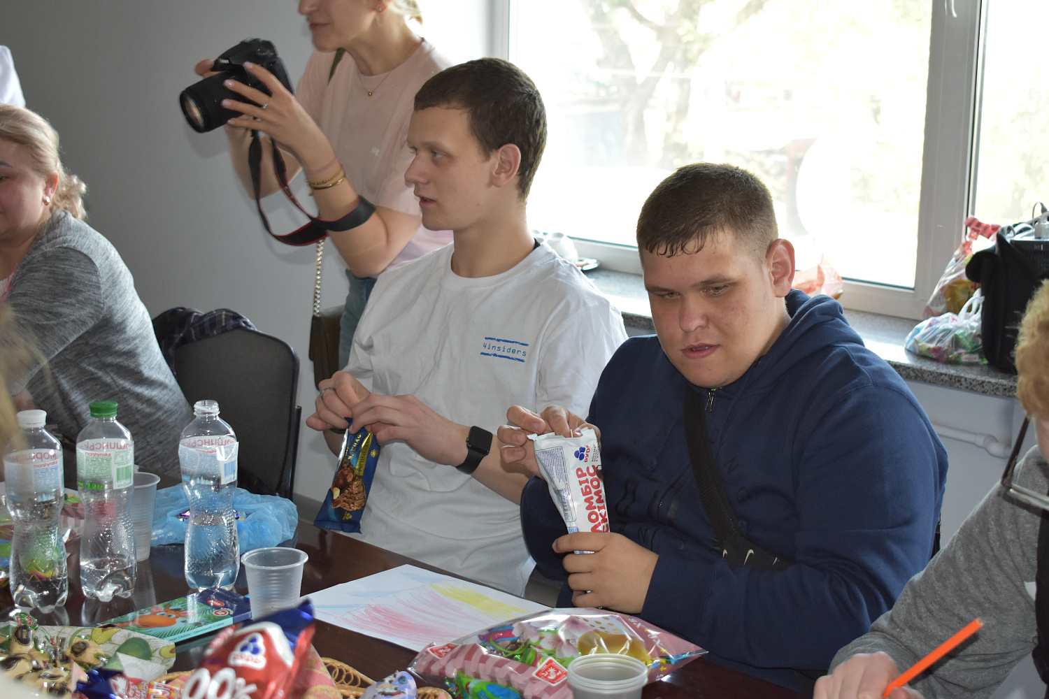 Напередодні Великодніх свят до нас завітали вихованці Благодійний фонд "Карітас-Житомир"