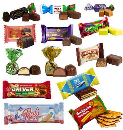 Набір новорічний "НОВОРІЧНЕ ДИВО" 500г