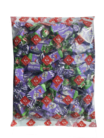 Ірис напівтвердий тиражений "Мілк Вау" 1кг (кг)