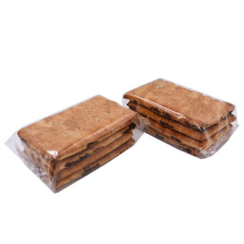 Short dough cookies with filling Darkie with raisins