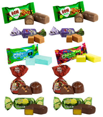 Набір новорічний "БАНДЕРОЛЬКА"125г